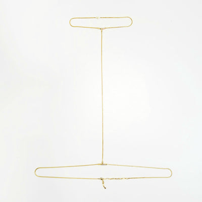 【FUMIE TANAKA/フミエタナカ】<br>neck belt (GOLD)<br>F23S-70