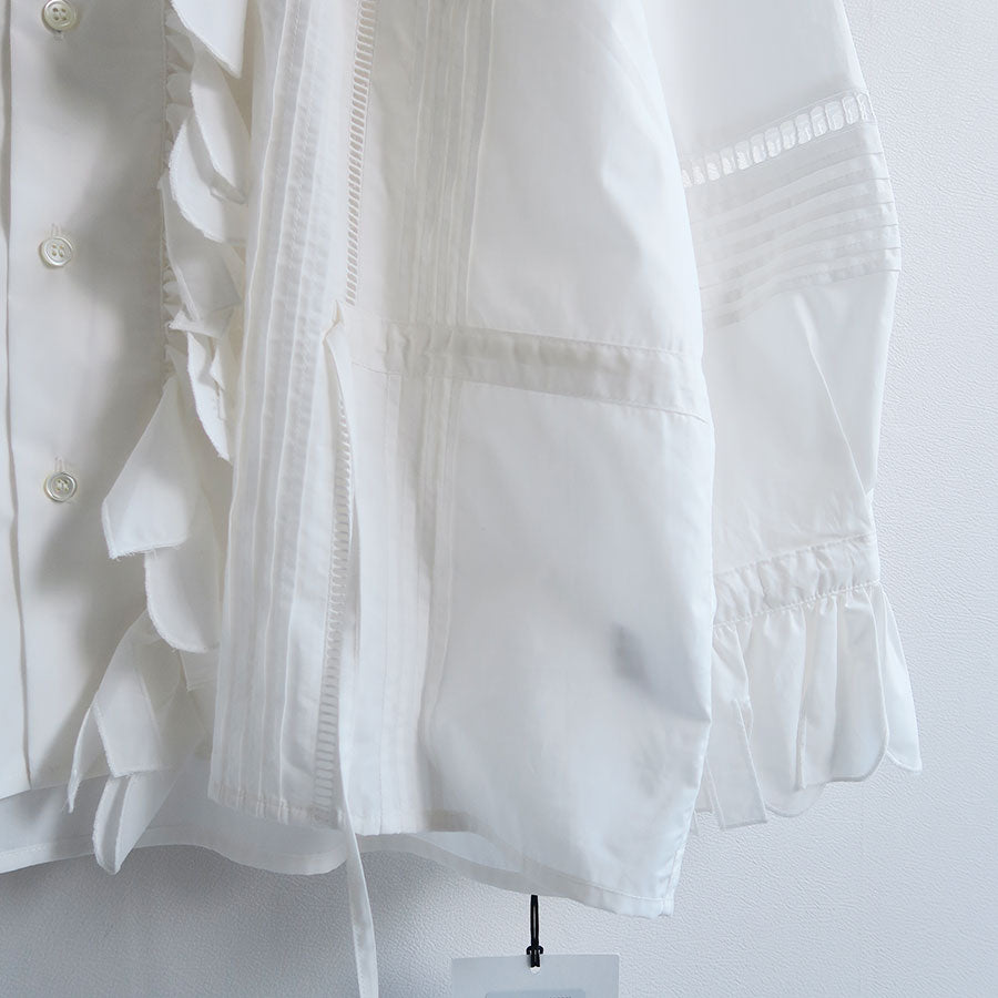 【JUN MIKAMI/ジュンミカミ】<br>ラッフルSH <br>25AW-5-J