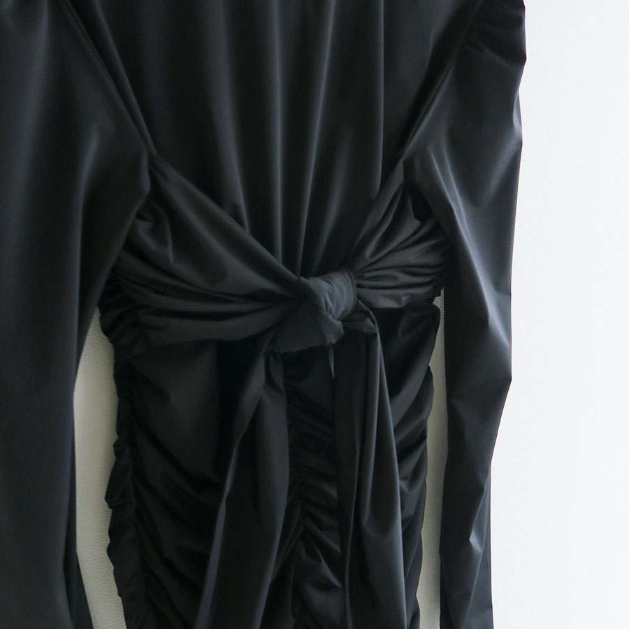 FETICO/フェティコ】STRETCH JERSEY KNOTTED TOP FTC252-0404の