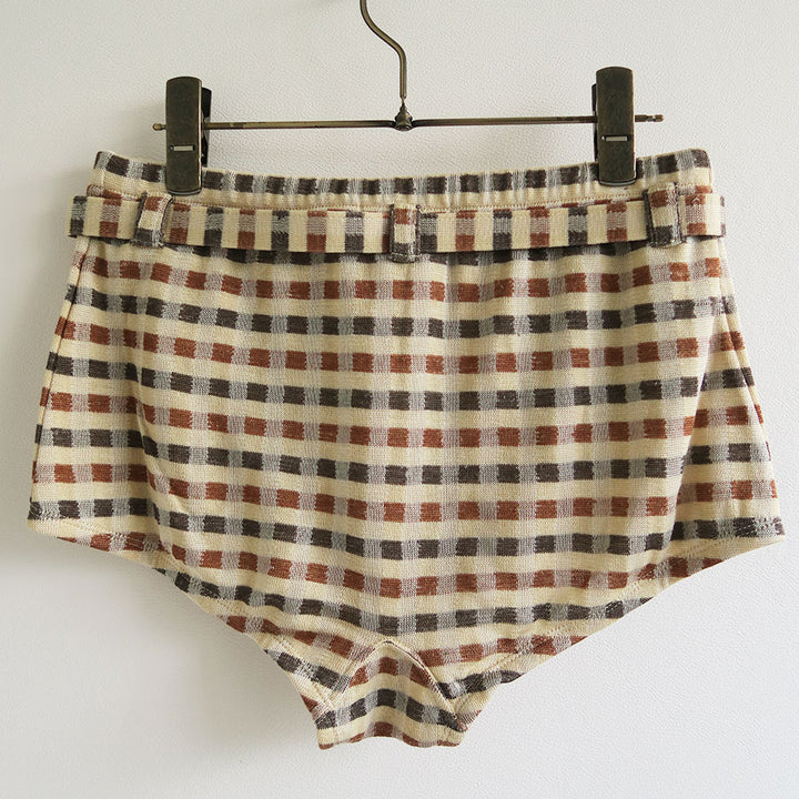 FUMIKA UCHIDA/フミカウチダ】Plaid Jersey Shorts X-KT004の通販