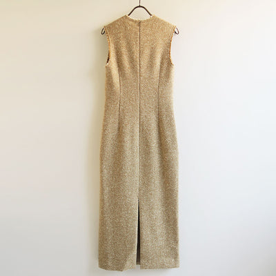 【9/19からポイント10%還元】<br>【AURALEE/オーラリー】<br>HOMESPUN TWEED DRESS <br>A25AD06HT