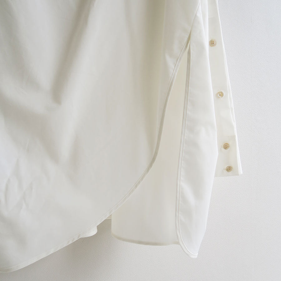 【PHOTOCOPIEU/フォトコピュー】<br>ASYMMETRIC SHIRT (ORENTHIA) <br>252ORA