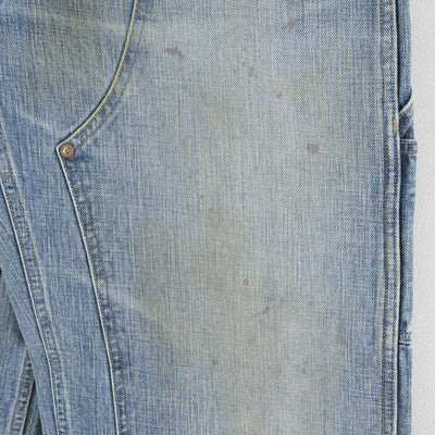 【SUGARHILL/シュガーヒル】<br>FADED MODERN DENIM PANTS DOUBLE KNEE <br>25330405