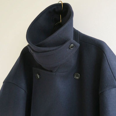 【RYU KAGA/リュウ カガ】<br>Oversized pea coat <br>83RC01D