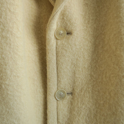 【AURALEE/オーラリー】<br>BRUSHED ALPACA WOOL MELTON HALF COAT <br>A23AC04AS