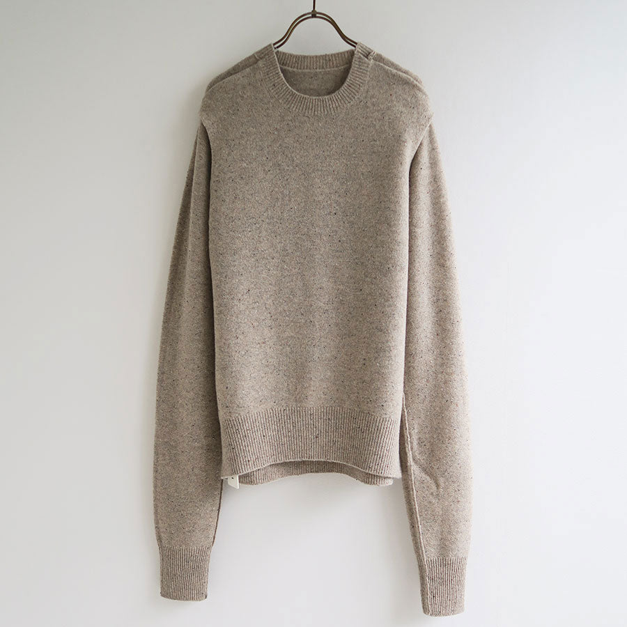 【INSCRIRE/アンスクリア】<br>2 Way Sweater <br>I24AW-K10