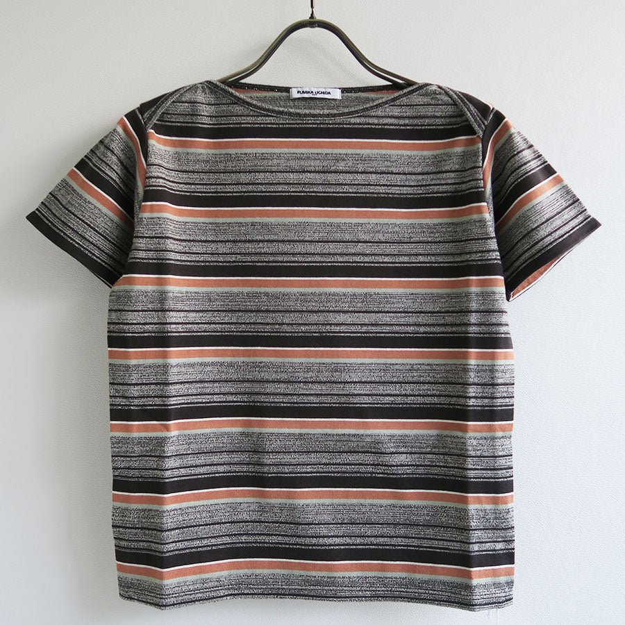 FUMIKA UCHIDA/フミカウチダ】Grandrelle multi stripes T-shirt X