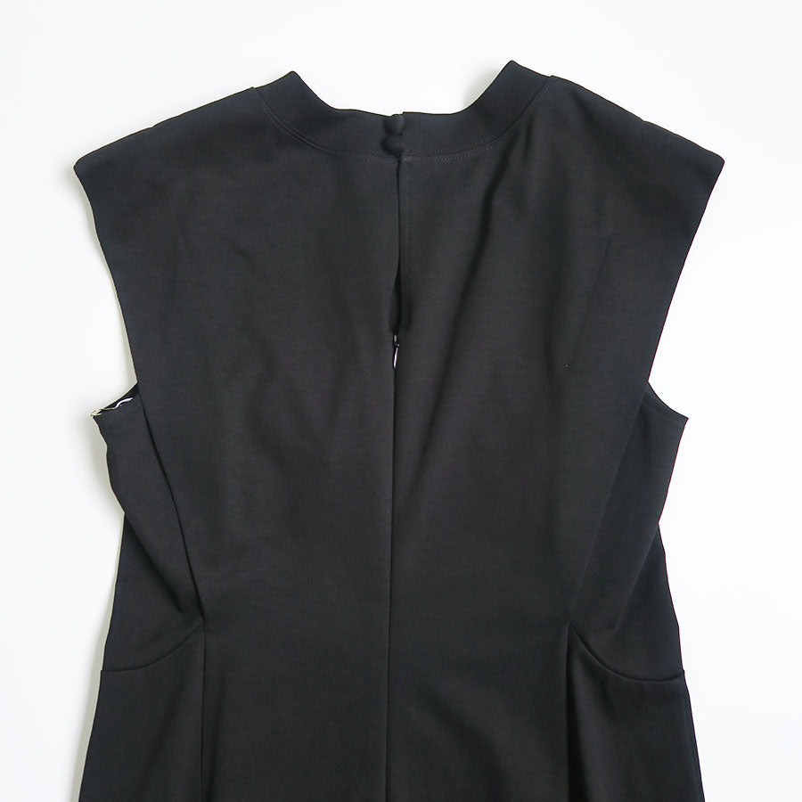 【Mame Kurogouchi/マメ】<br>Cotton Jersey Sleeveless Dress <br>MM24FW-JS017