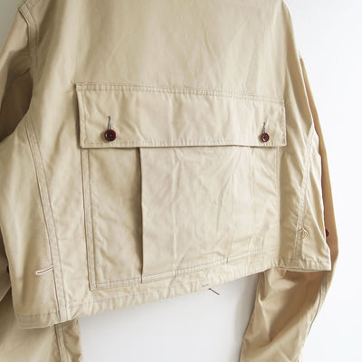 【FUMIKA UCHIDA/フミカウチダ】<br>POPLIN SHORT JACKET <br>W-OT002