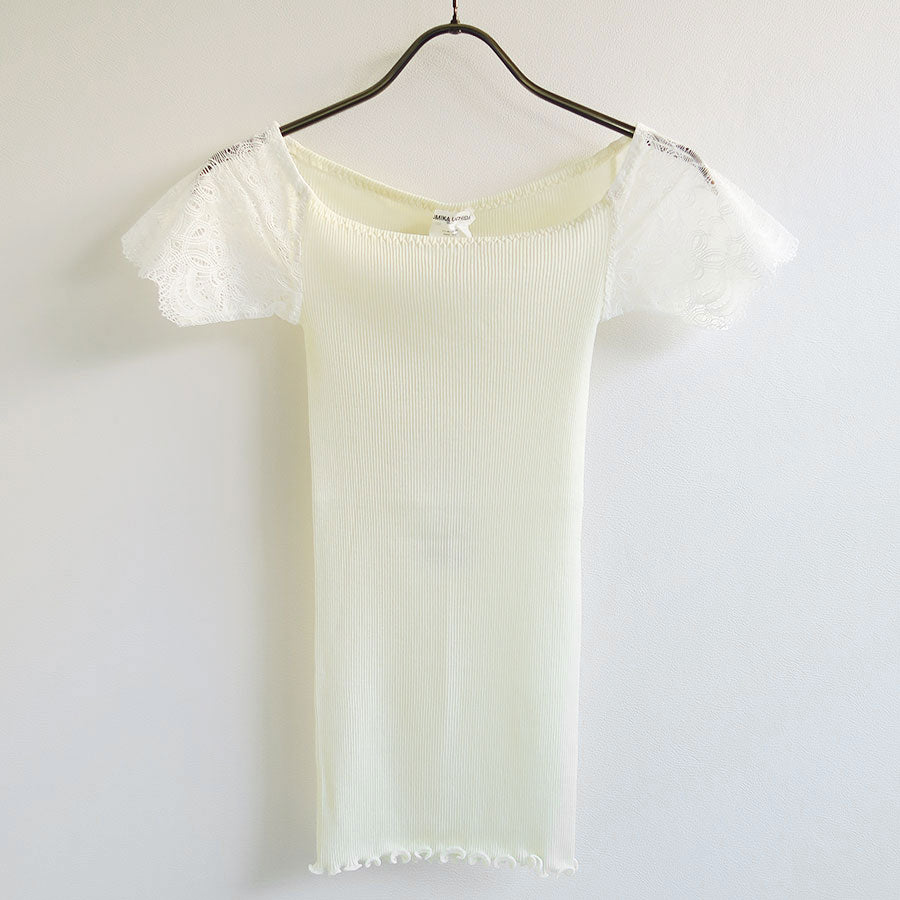 GARU様【新品未使用】Fumika Uchida フミカウチダ　シアーレギンス FUMIKA UCHIDA/フミカウチダ】RIB OFF-SHOULDER UNDERWEAR W