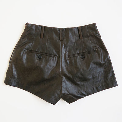 【INSCRIRE/アンスクリア】<br>Fake Leather Bloomers <br>I24AW-PT137