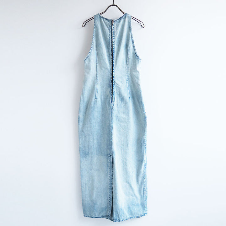 【新品】AURALEE オーラリー デニムワンピ DENIM DRESS 0 AURALEE/オーラリー】FADED SELVEDGE LIGHT DENIM DRESS A26SD06DEの