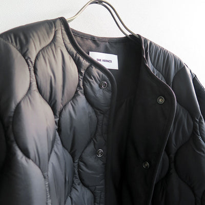 【THE RERACS/ザ・リラクス】<br>RERACS QUILTING COAT <br>24FW-RECT-420L-J