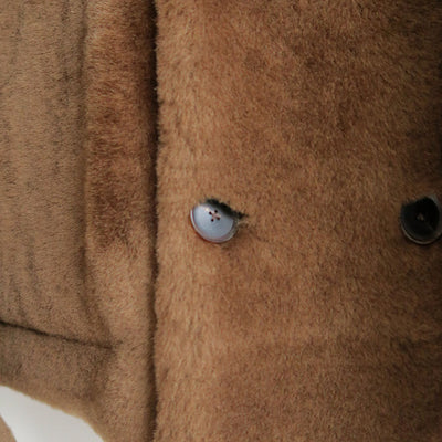 【9/5からポイント10%還元】<br>【AURALEE/オーラリー】<br>STRAIGHT MERINO MOUTON FUR P-COAT <br>A25AC03MM