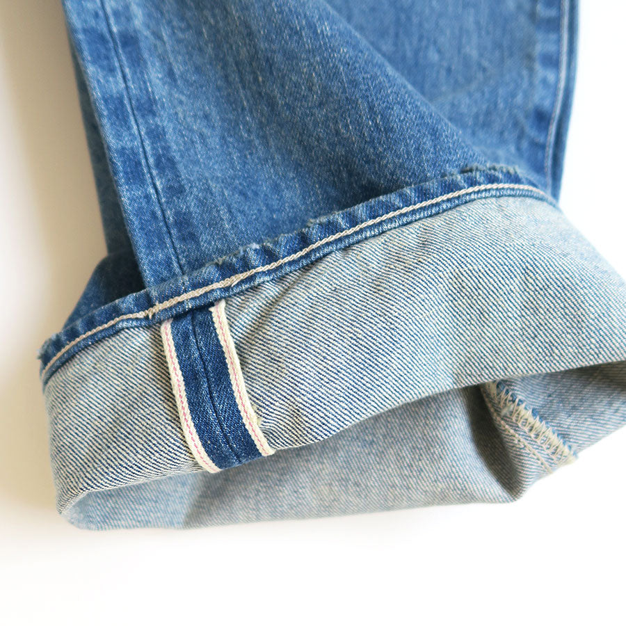 【AURALEE/オーラリー】<br>SELVEDGE FADED HEAVY DENIM PANTS <br>A24AP03DH