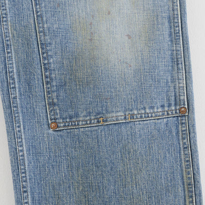 【SUGARHILL/シュガーヒル】<br>FADED MODERN DENIM PANTS DOUBLE KNEE <br>25330405