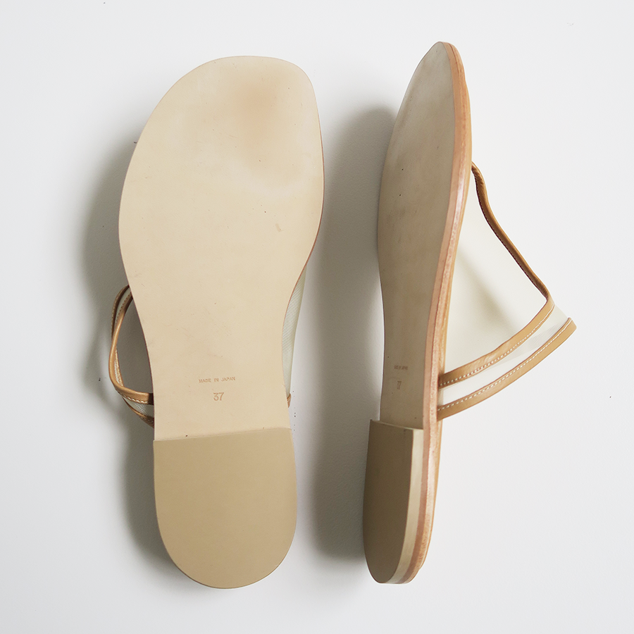 FUMIE TANAKA/フミエタナカ】sheer one finger sandals F26S-72の通販