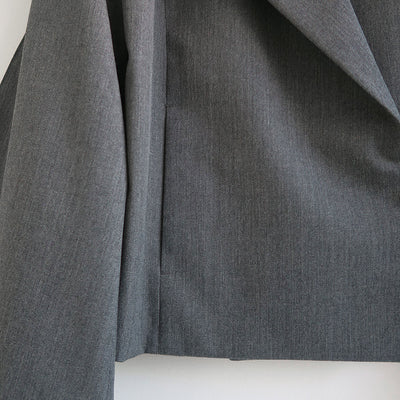 【IIROT/イロット】<br>Cropped Over Size Jacket <br>023-023-WJ24