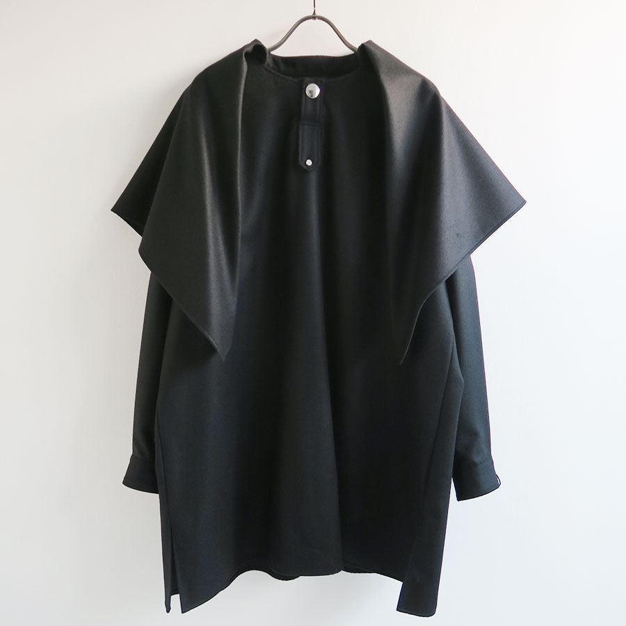 THE RERACS/ザ・リラクス】RERACS SCARF COLLAR PULLOVER SHIRT 24FW 