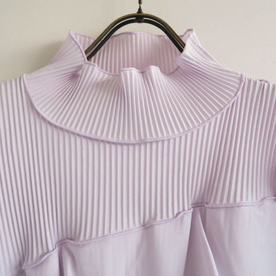 【to do kotohayokozawa/コトハヨコザワ】<br>Todo wave short sleeve top Highneck type <br>TD23A-P04