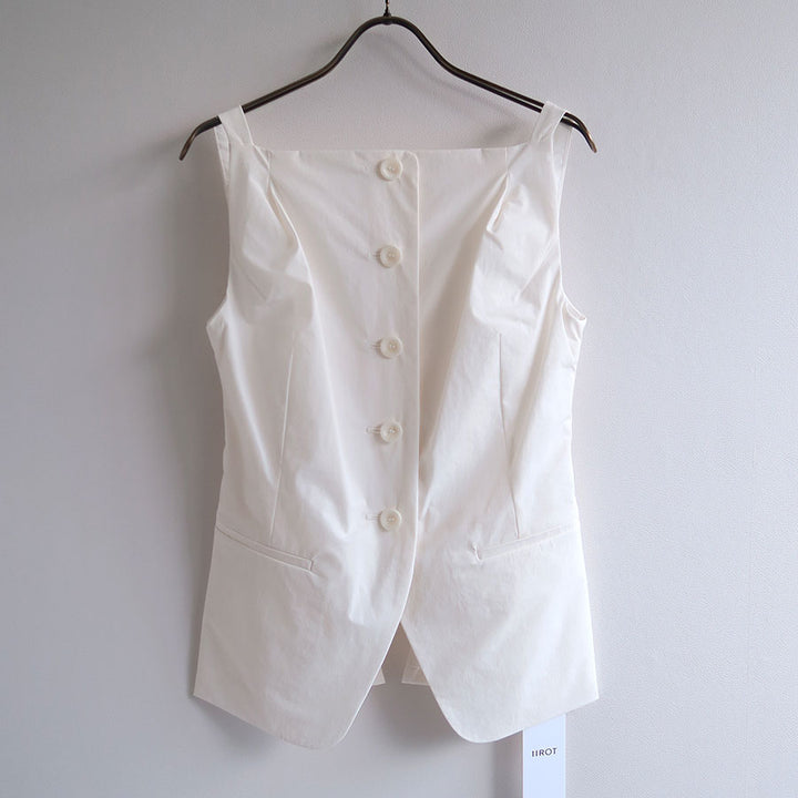 IIROT/イロット】Nylon Cotton Vest 030-025-WT08の通販