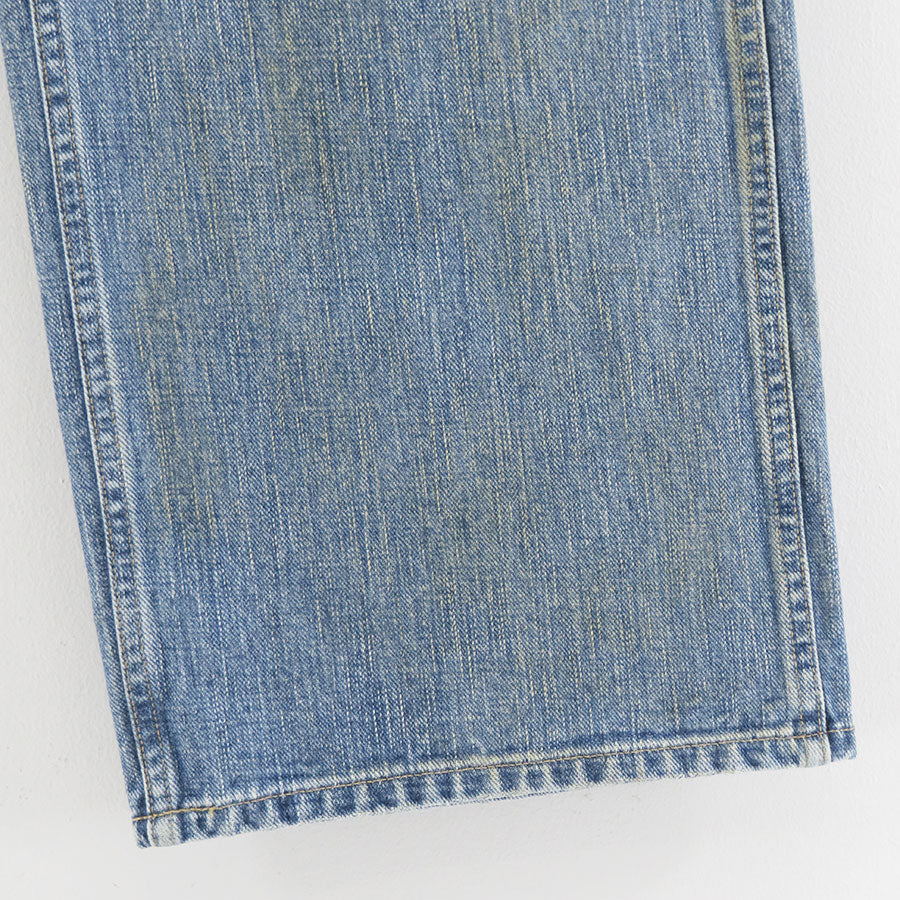 【SUGARHILL/シュガーヒル】<br>FADED MODERN DENIM PANTS DOUBLE KNEE <br>25330405