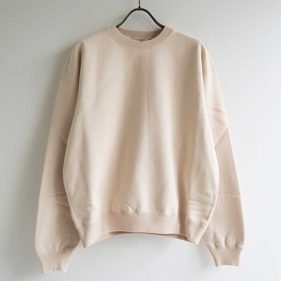 【11/21からポイント10%還元】<br>【AURALEE/オーラリー】<br>SMOOTH SOFT BD SWEAT P/O <br>A25AP05TU
