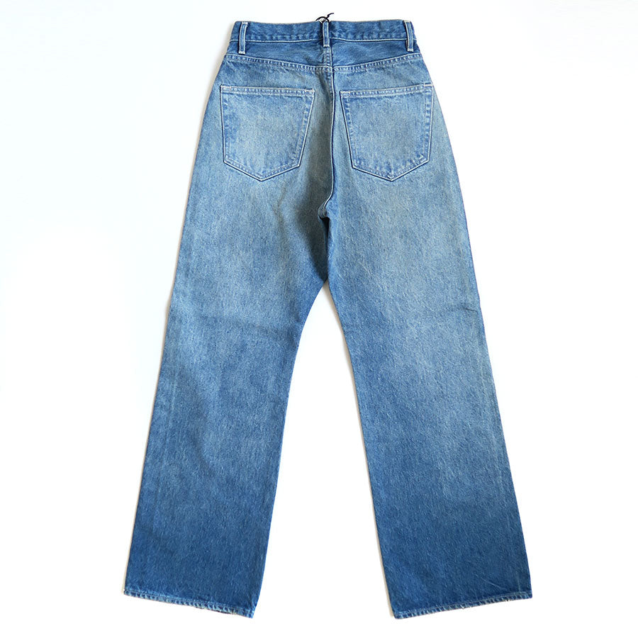 【AURALEE/オーラリー】<br>SELVEDGE FADED HEAVY DENIM PANTS <br>A24AP03DH