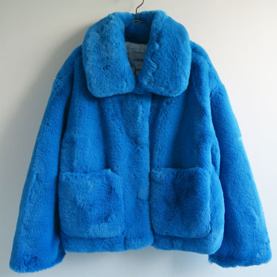 【jakke/ジャッキー】<br>TRACI COAT (AZURE BLUE) <br>J2220C14