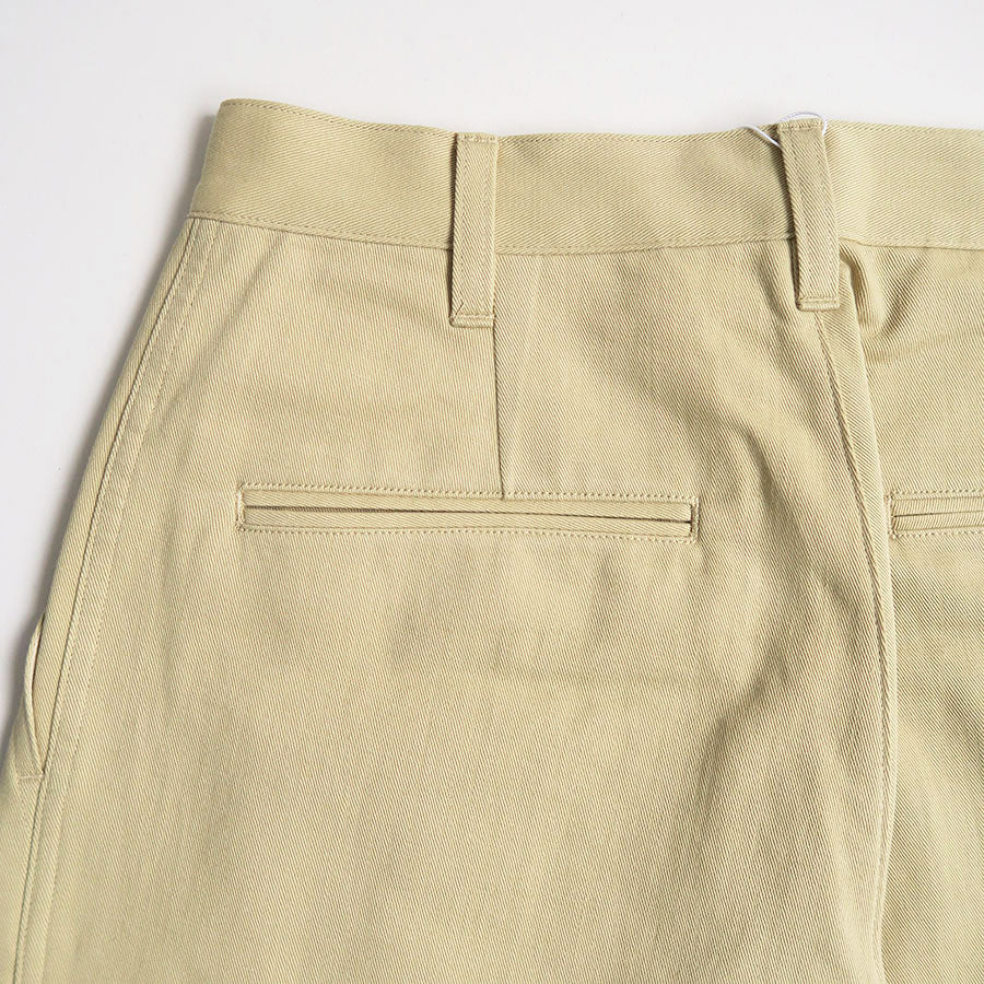 【AURALEE/オーラリー】<br>WASHED HEAVY CHINO WIDE PANTS <br>A23AP03ZC