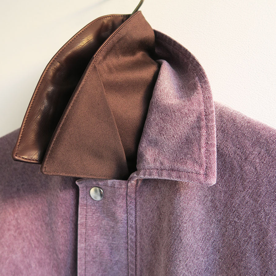 【AURALEE/オーラリー】<br>WASHED ORGANIC CANVAS HUNTING BLOUSON <br>A24AB05HG