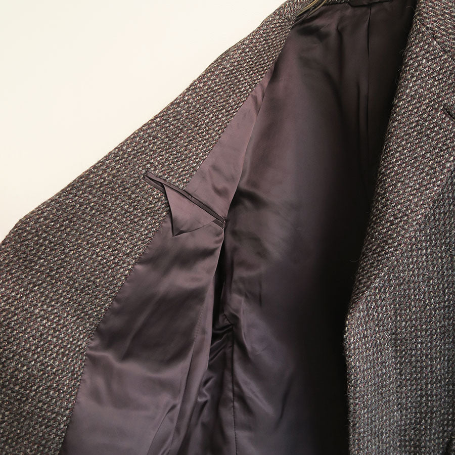 【AURALEE/オーラリー】<br>ALPACA WOOL SILK TWEED OVER JACKET <br>A25AJ05LS
