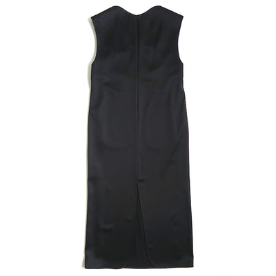 【Mame Kurogouchi/マメ】<br>Embossed Leather Motif Triacetate Dress <br>MM25FW-DR054