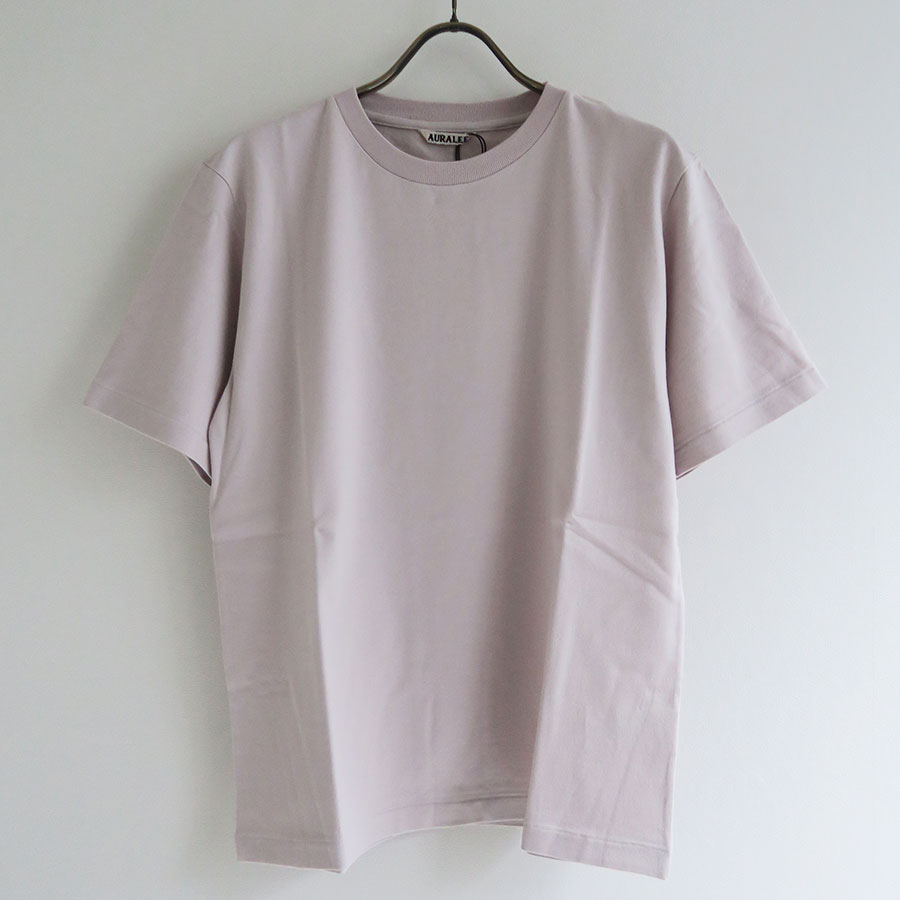 【AURALEE/オーラリー】<br>PIMA COTTON JERSEY TEE <br>A25ST03PC