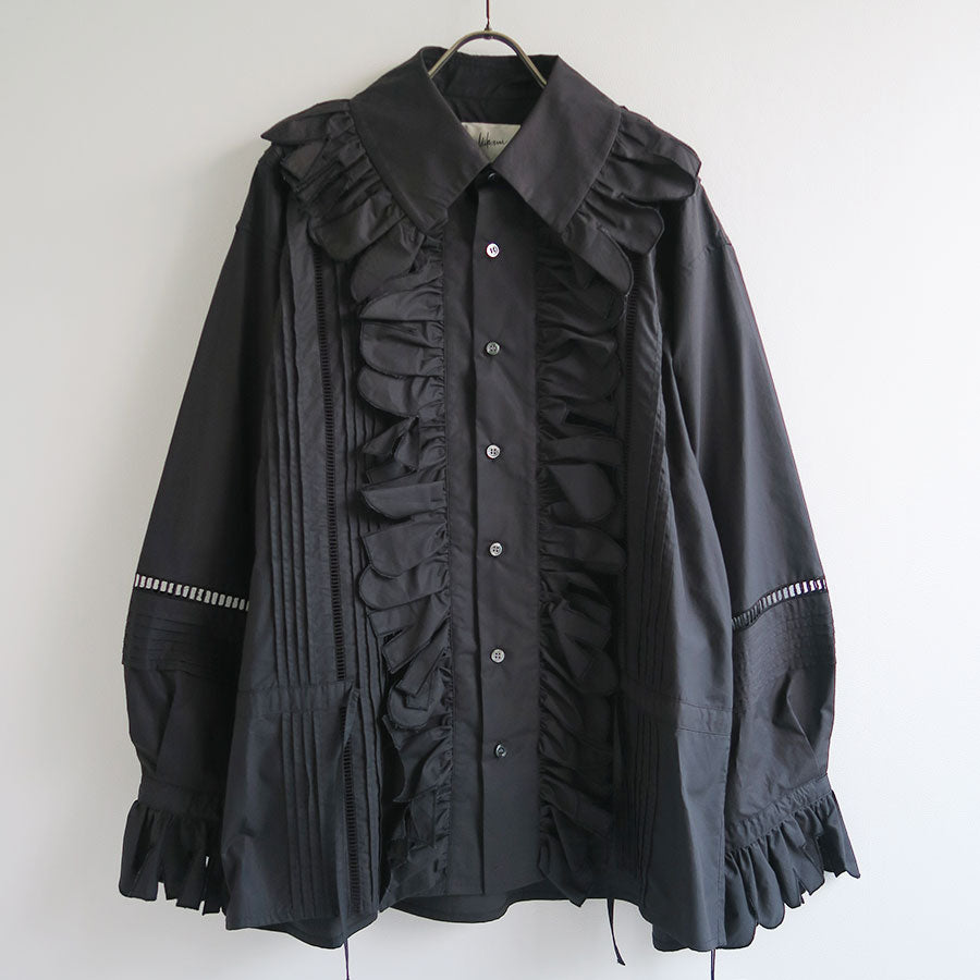 【JUN MIKAMI/ジュンミカミ】<br>ラッフルSH <br>25AW-5-J