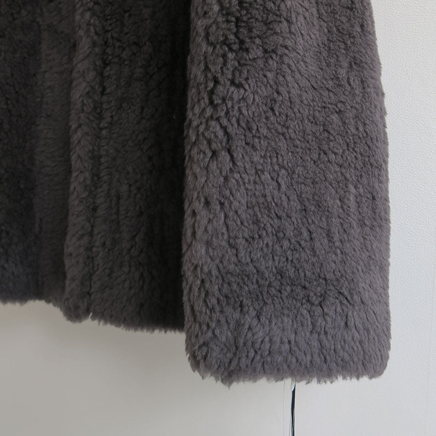 FETICO/フェティコ】WOOL BOA WIDE COLLAR COAT FTC264-0301の通販
