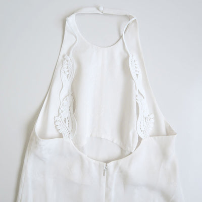【Mame Kurogouchi/マメ】<br>Floral Jacquard Camisole Dress <br>MM25FW-DR015