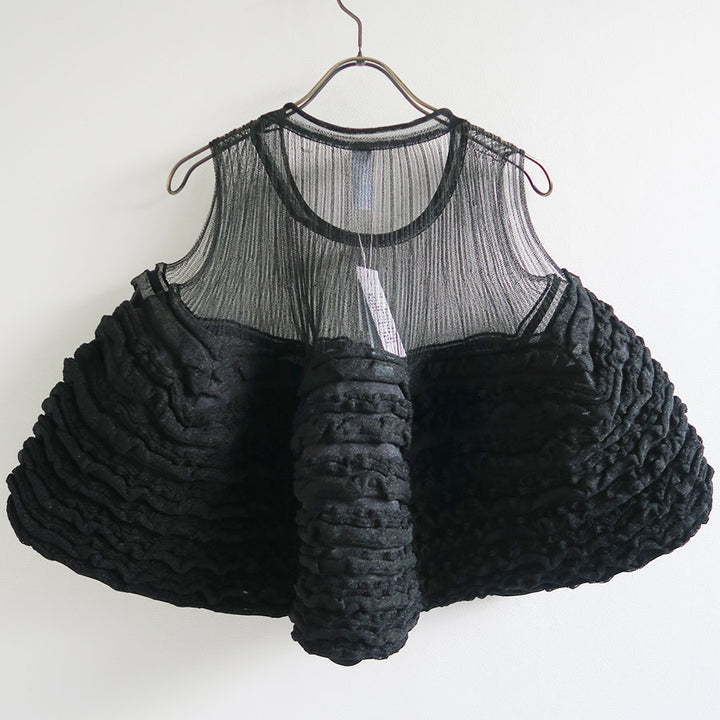 トップス POTTERY GLITTER SLEEVELESS TOP cfcl CFCL(シーエフシーエル) | POTTERY GLITTER SLEEVELESS TOP トップス