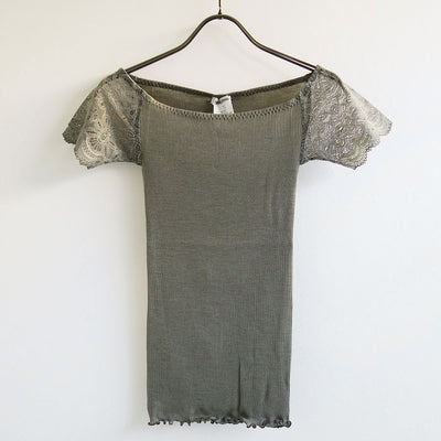 【FUMIKA UCHIDA/フミカウチダ】 <br>RIB OFF-SHOULDER UNDERWEAR <br>W-UW004