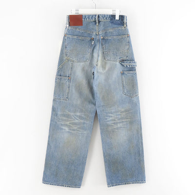 【SUGARHILL/シュガーヒル】<br>FADED MODERN DENIM PANTS DOUBLE KNEE <br>25330405