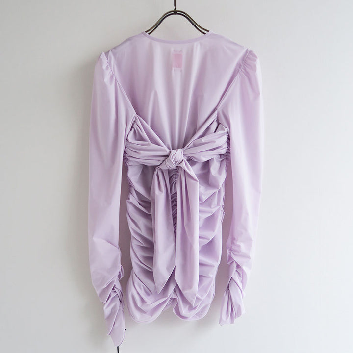 FETICO/フェティコ】STRETCH JERSEY KNOTTED TOP FTC252-0404の