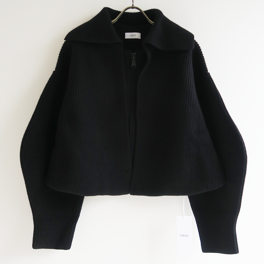 【IIROT/イロット】<br>Tasmania Lam Zip Jacket <br>032-025-KJ02