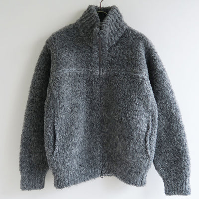 【BATONER/バトナー】<br>SHETLAND BOA KNIT BLOUSON <br>BN-24FL-058