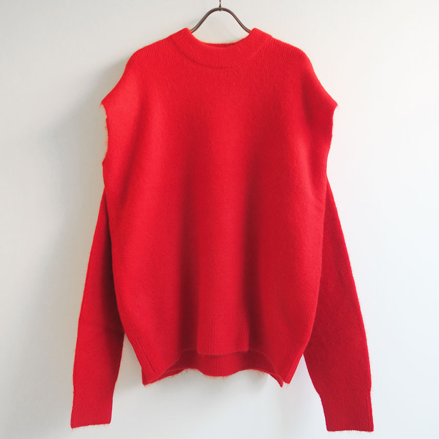 【IIROT/イロット】<br>Alpaca gimmick Knit <br>032-025-KT009