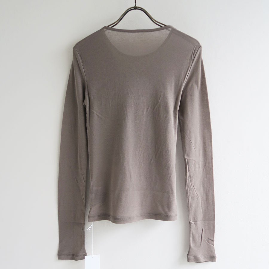 IIROT/イロット】skin touch long sleeve 033-026-CT018の通販