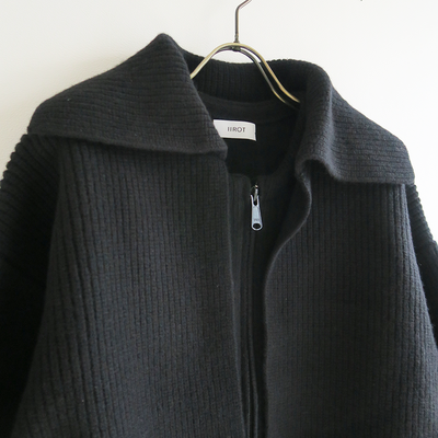 【IIROT/イロット】<br>Tasmania Lam Zip Jacket <br>032-025-KJ02