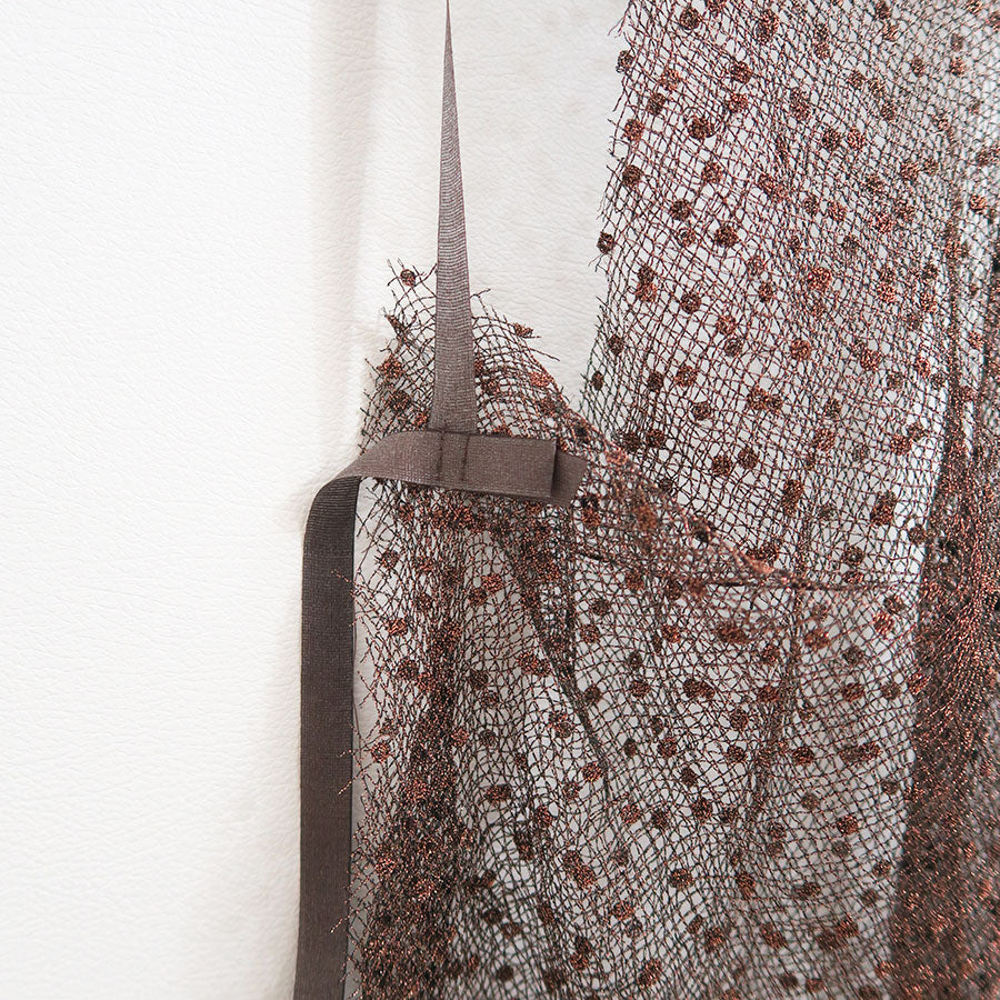 FUMIKA UCHIDA/フミカウチダ】Dots Emb. tulle bib top X-TP007の通販