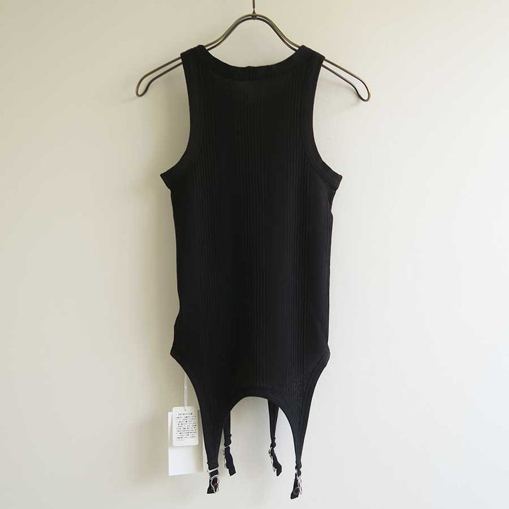 FUMIKA UCHIDA/フミカウチダ】NEEDLE DRAWING GATER TANKTOP Vsp