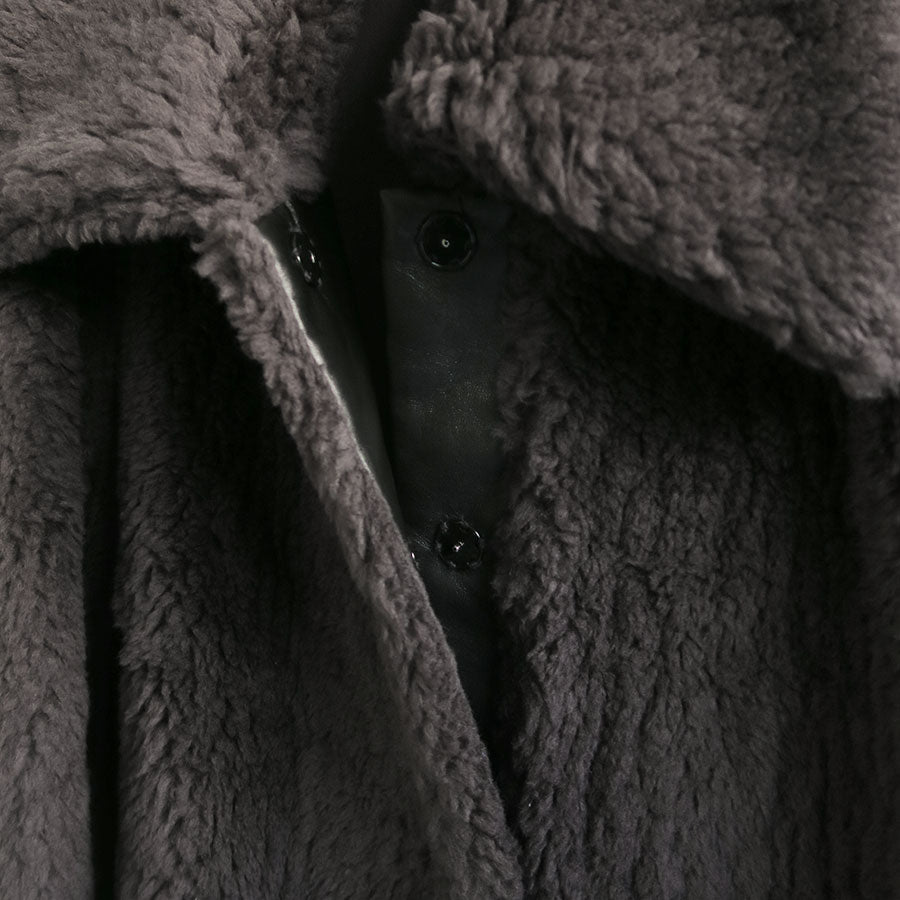 FETICO/フェティコ】WOOL BOA WIDE COLLAR COAT FTC264-0301の通販