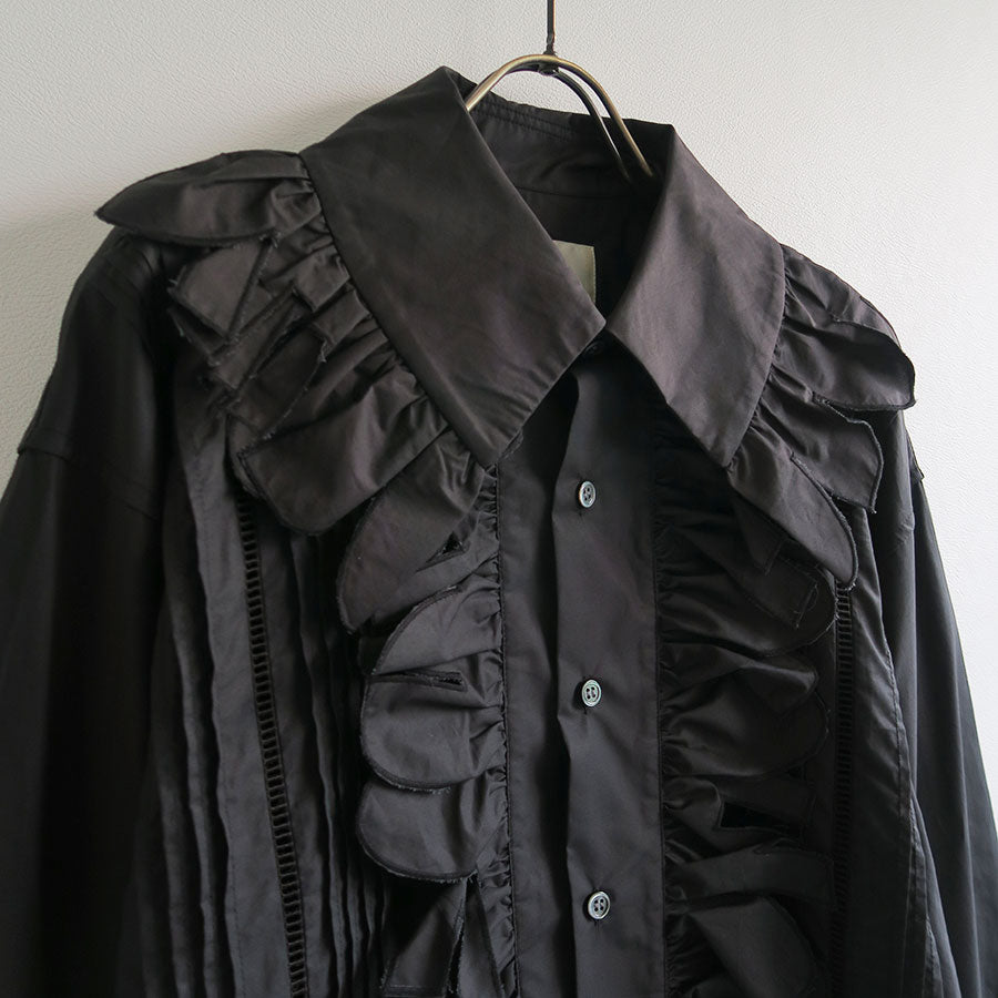 【JUN MIKAMI/ジュンミカミ】<br>ラッフルSH <br>25AW-5-J